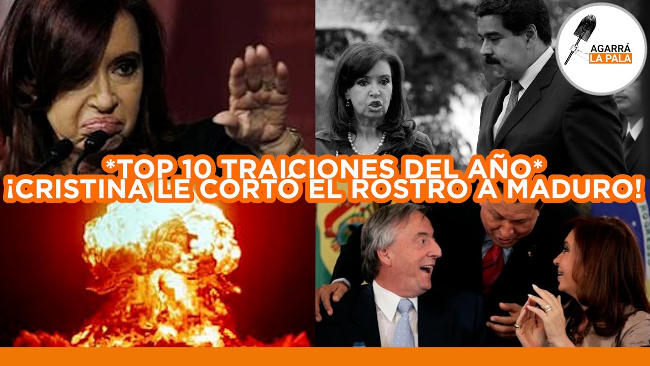 CRISTINA PEGÓ LA RECULADA EN CHANCLETAS MÁS GRANDE DEL UNIVERSO Y LE SOLTÓ LA MANO A MADURO