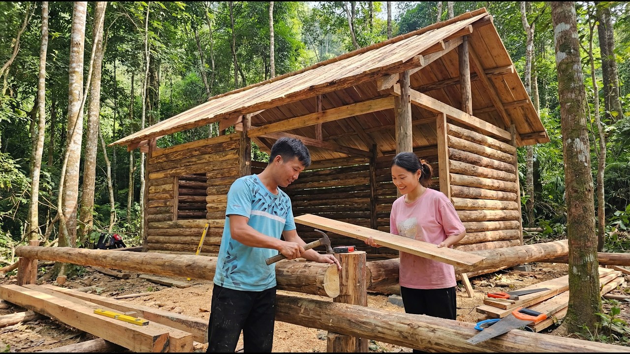 Finally Finishing Our Wooden Mountain Home and Moving In | Highland Life Begins