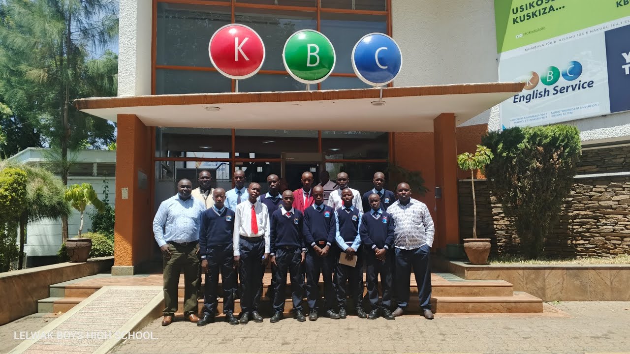 LELWAK BOYS HIGH SCHOOL TRIP TO KBC STUDIOS NRB. IT WAS NICE,IT WAS WONDERFUL 😊