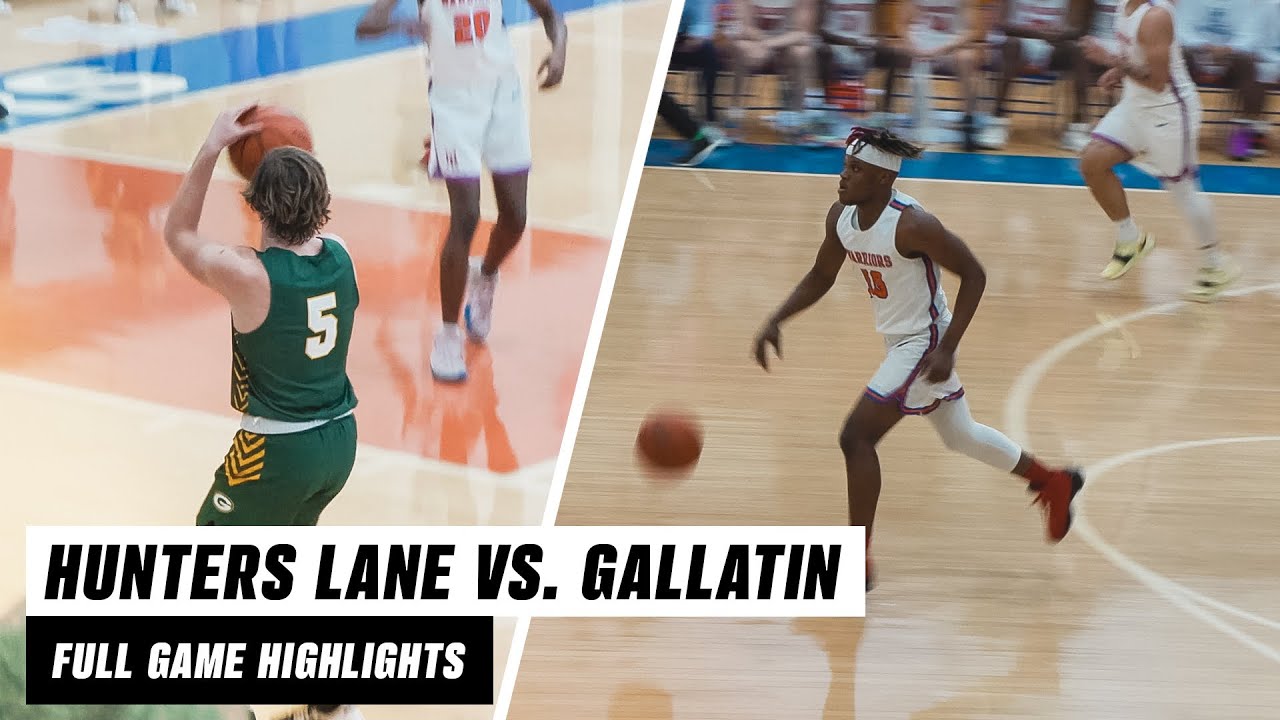 Hunters Lane High School vs. Gallatin High | FULL GAME HIGHLIGHTS (1.28.2022) 4K