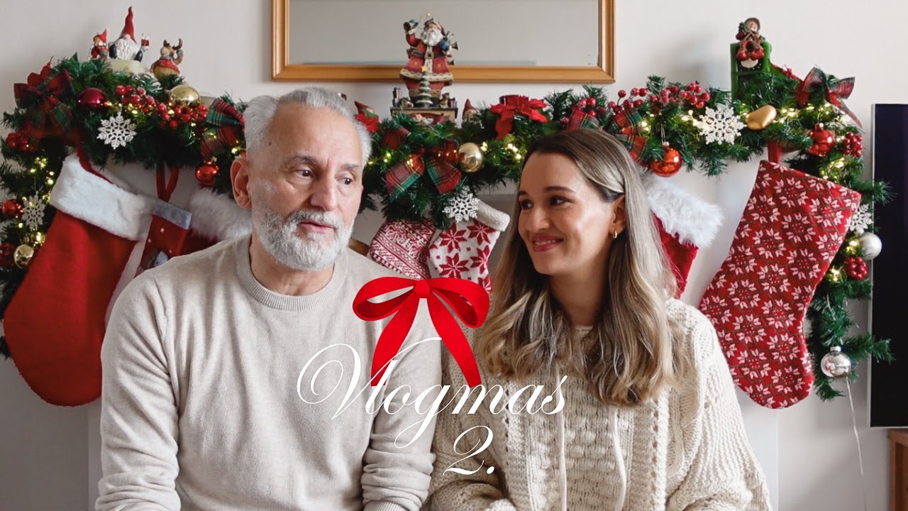 Apa mesél, gyerekkori karácsonyok, szülőként a várakozás 🛷❄️✨ vlogmas 2.