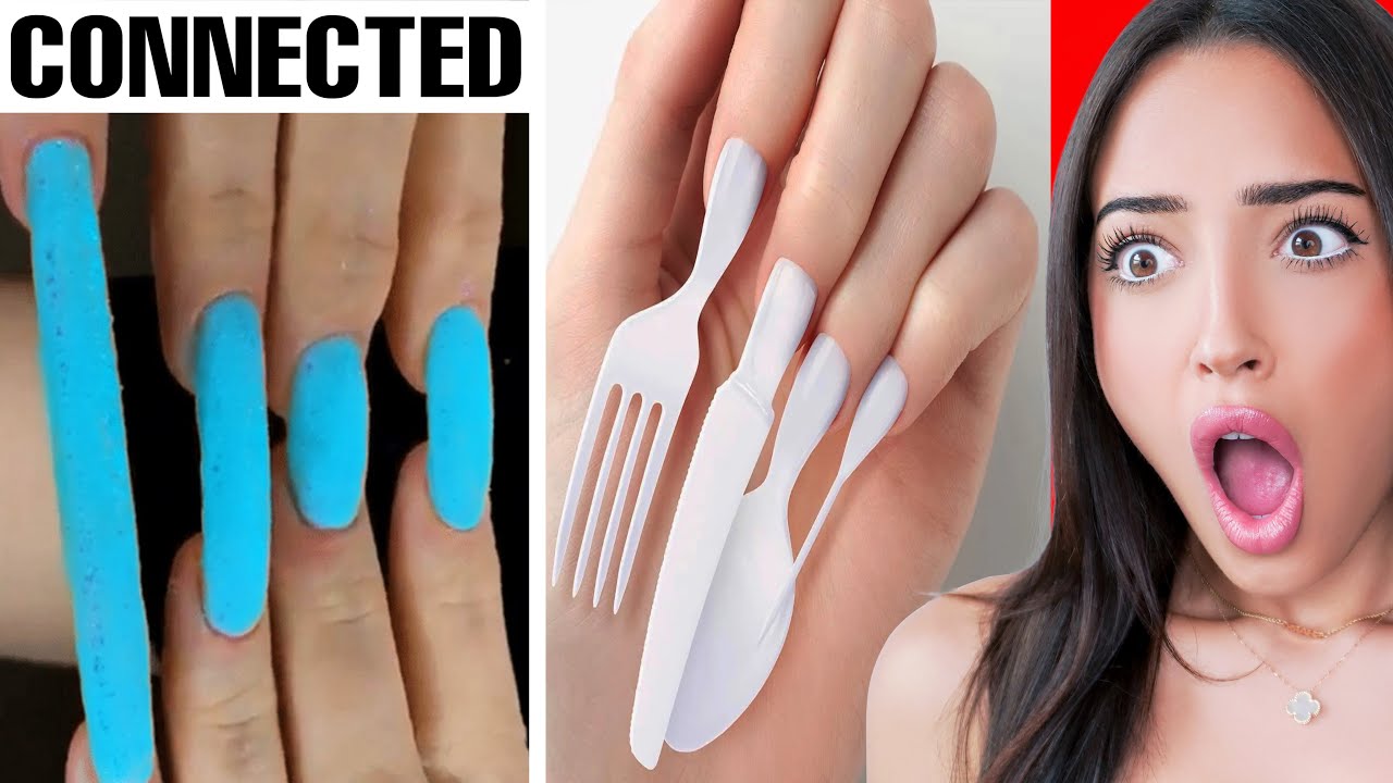 Weirdest NAIL ART that should NOT EXIST