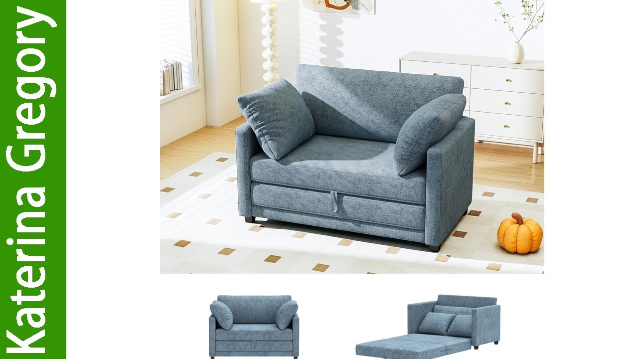 Myroyalsit 51 inch Convertible Loveseat Sofa Bed 2-in-1 Folding Sofa Bed  Review