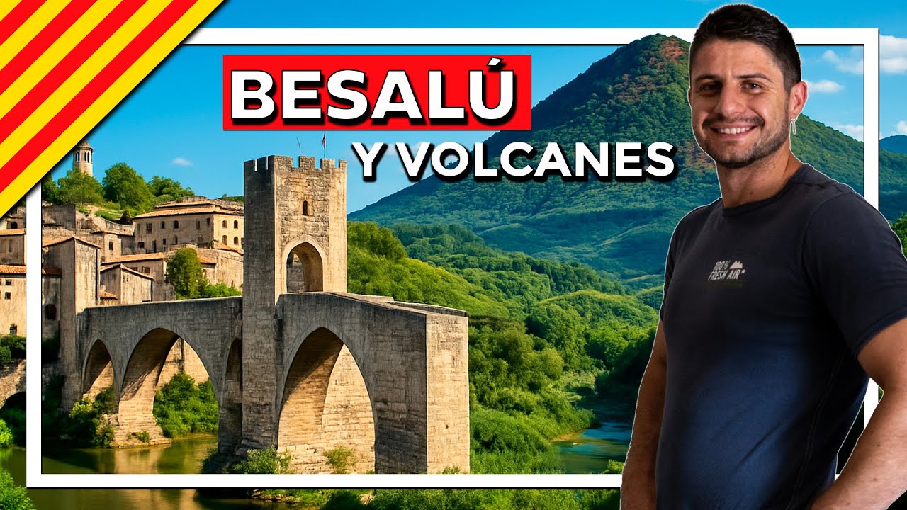 Visita a BESALÚ y los volcanes de La Garrotxa 🌋 El corazón de Cataluña