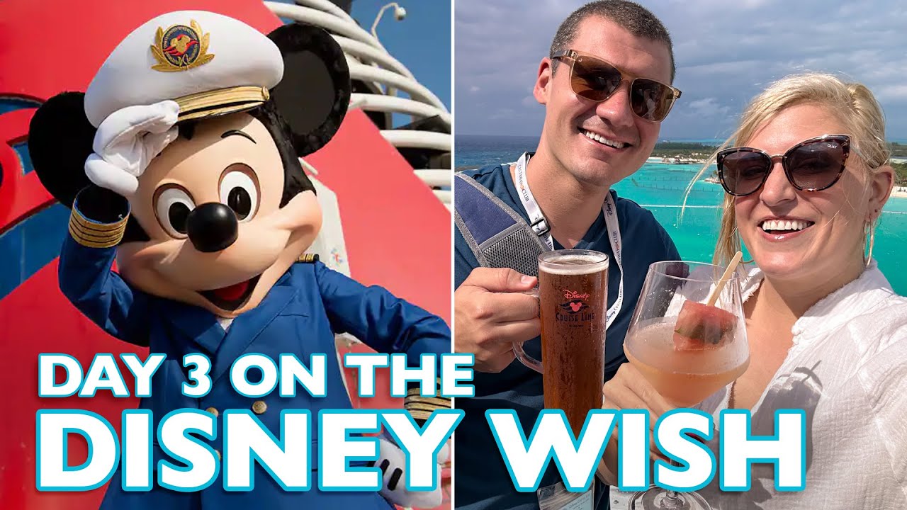 ЛУЧШИЙ ПОСЛЕДНИЙ ДЕНЬ НА КРУИЗЕ DISNEY WISH | AquaMouse, Кастауэй-Кей, 1923, бар «Тиана», ПОЛНЫЙ ...