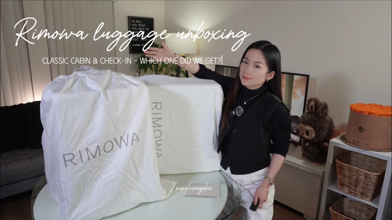 Распаковка багажа Rimowa | Каюта и регистрация — какой вариант мы выбрали?🧳