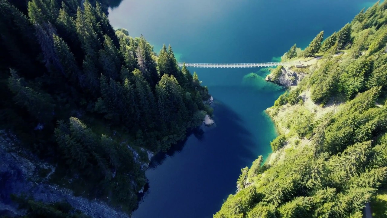 Lac de Saint Guérin - 4K - Drone
