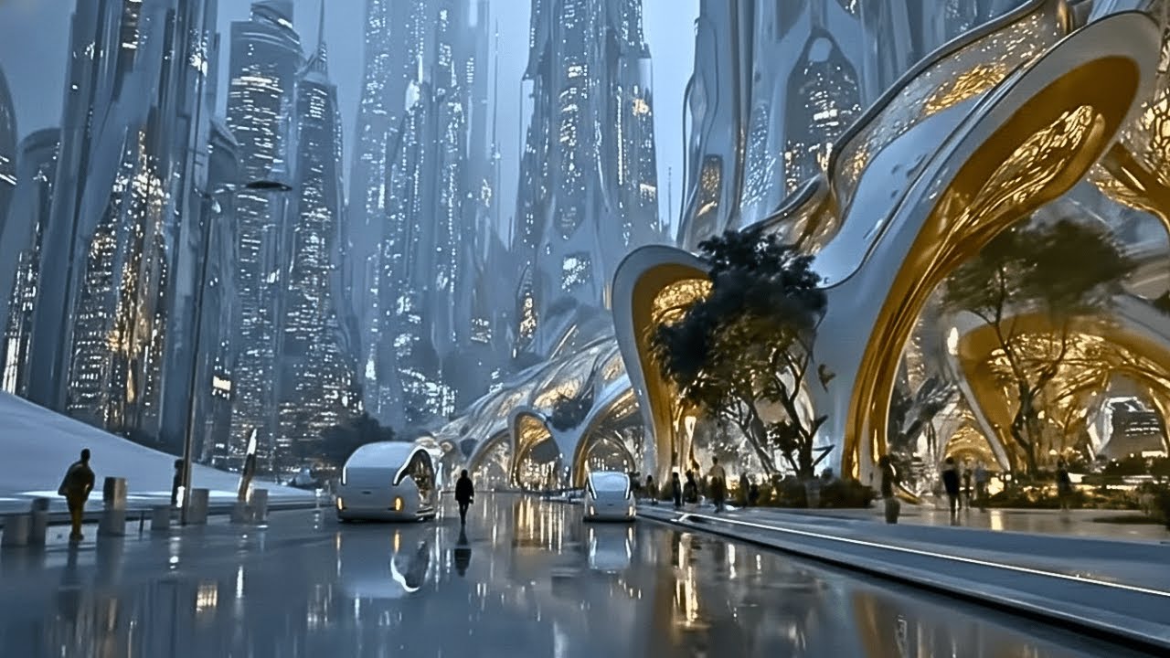 Life in 3500: AI Builds the Most Advanced City Ever | CosmicMetropolis