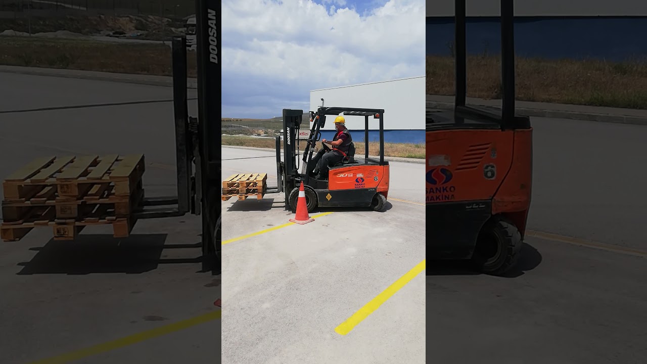 Forklift sınavı-sözlü ve uygulama