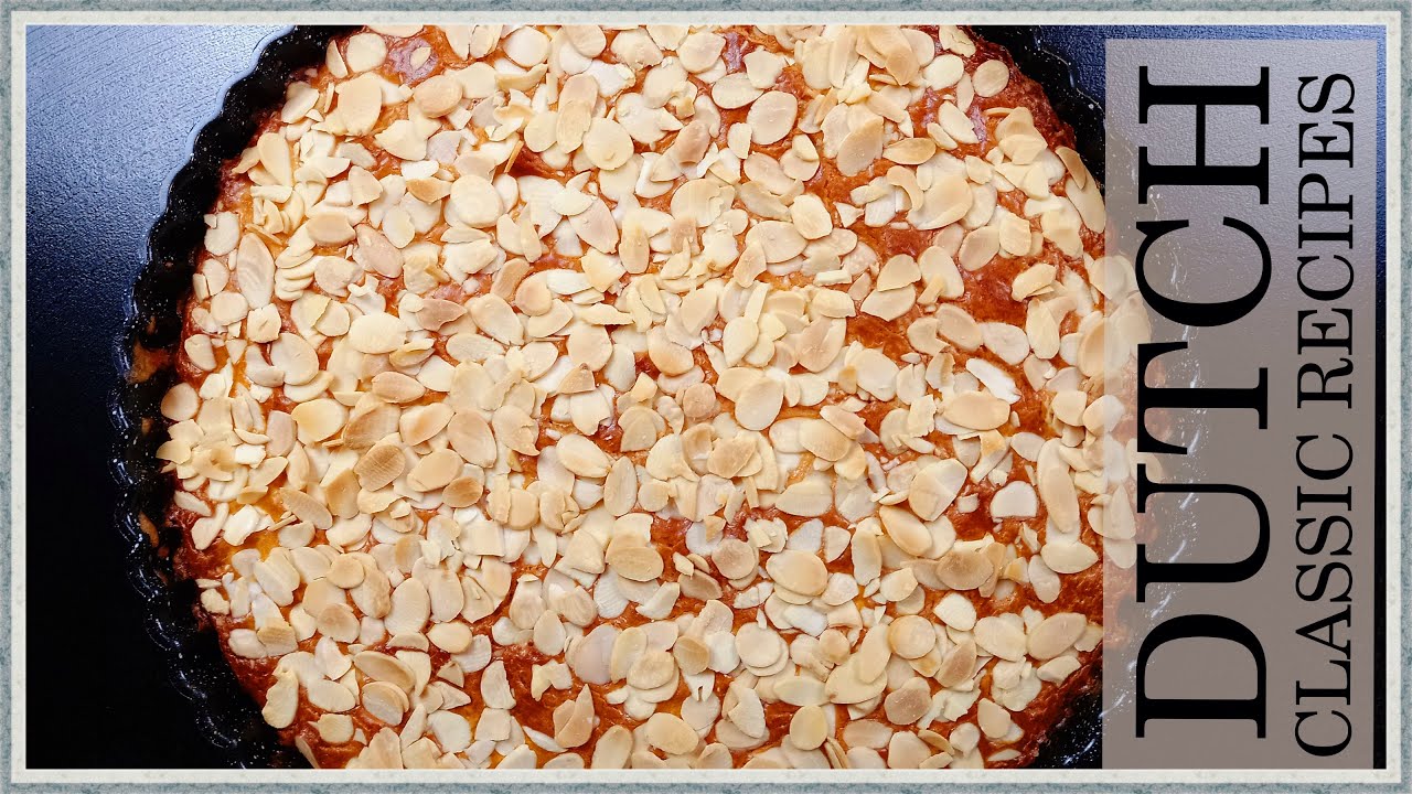 Dutch Classic Butter Cake/Boterkoek Recipe/Dutch Almond Butter Cake