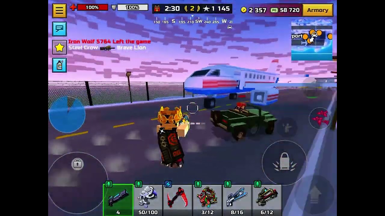 Pixel Gun 3D: Playing Free Play, Nearly, Over 30:00 Minutes (Gameplay/Free Play)