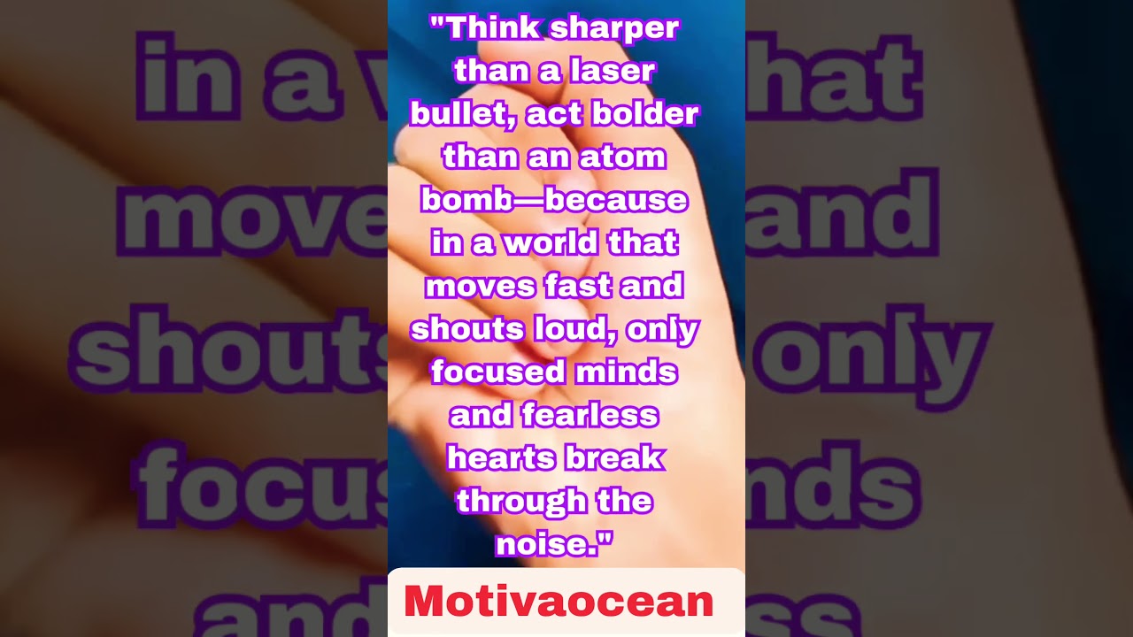 "Think Sharper, Act Bolder: Break Through the Noise! 💥🔍"