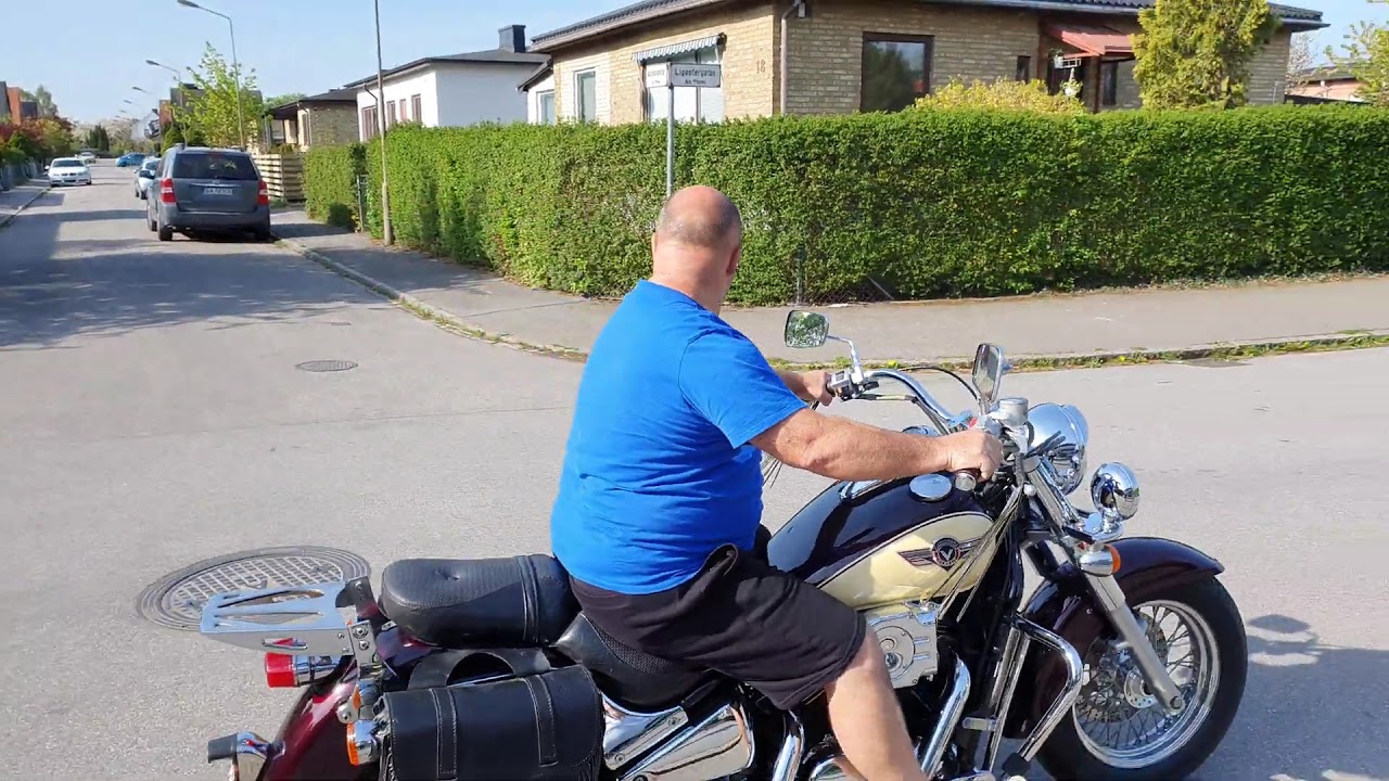Kawasaki Vulcan 800 Classic 97 & Sound!