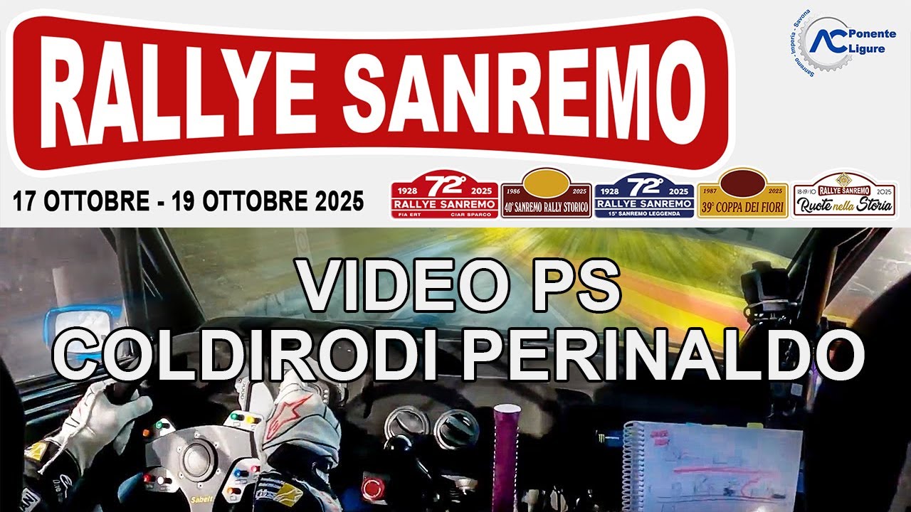 Rallye Sanremo 2025 - PS COLDIRODI PERINALDO