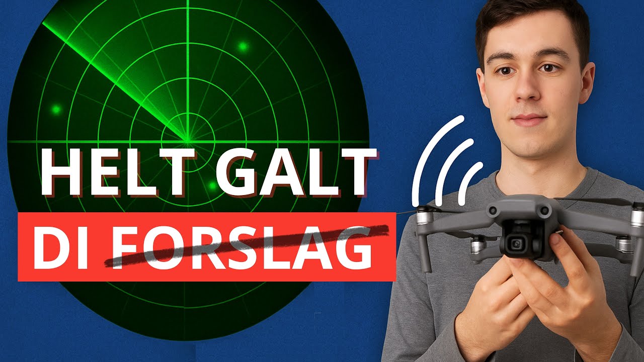 DI vil begrave dronehobbyen – endnu mere bureaukrati på vej!