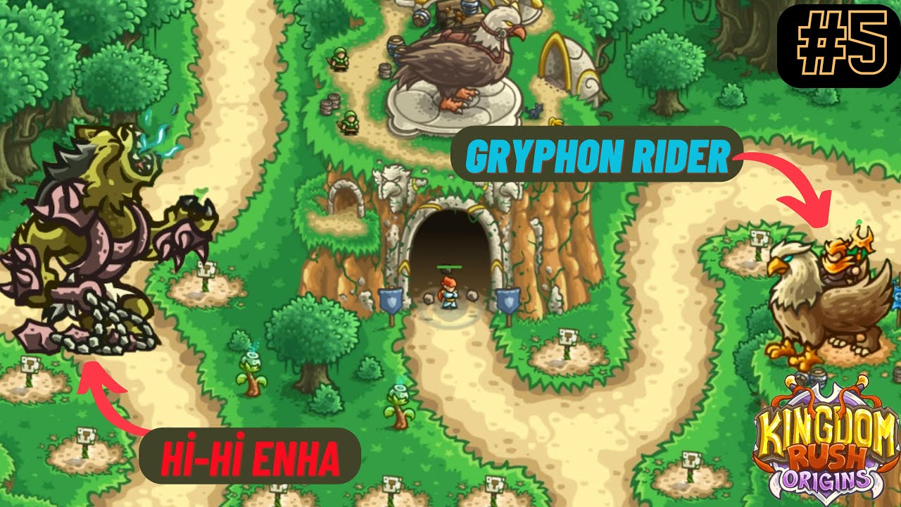 #5 Происхождение Kingdom Rush. Грифон-Пойнт