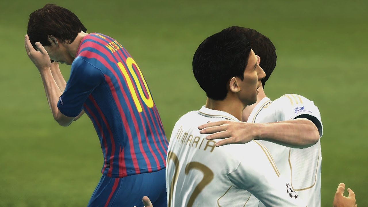 PES 2012 - Real Madrid vs Barcelona | Final UEFA Champions League | HD 60FPS
