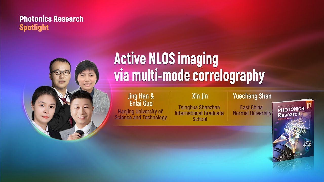 韩静教授: 基于多模相关的动态非视域成像方法 | Photonics Research