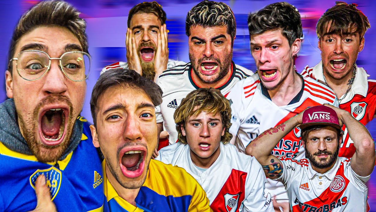 Boca 1 River 0 | Reacciones de Amigos | Liga Profesional 2022