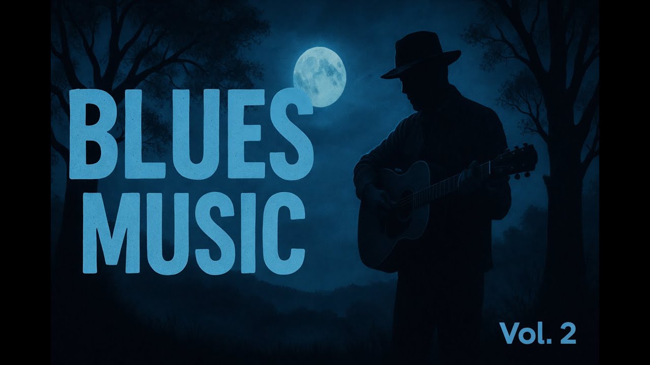 Deep Blues in the Night, Emotional Guitar Musik, mit Gesang Live, 100 Min. Vol. 2