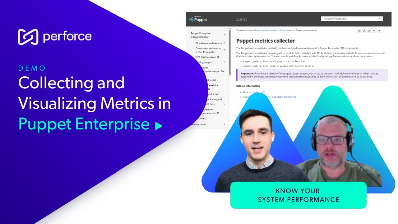 Collecting and Visualizing Metrics in Puppet Enterprise