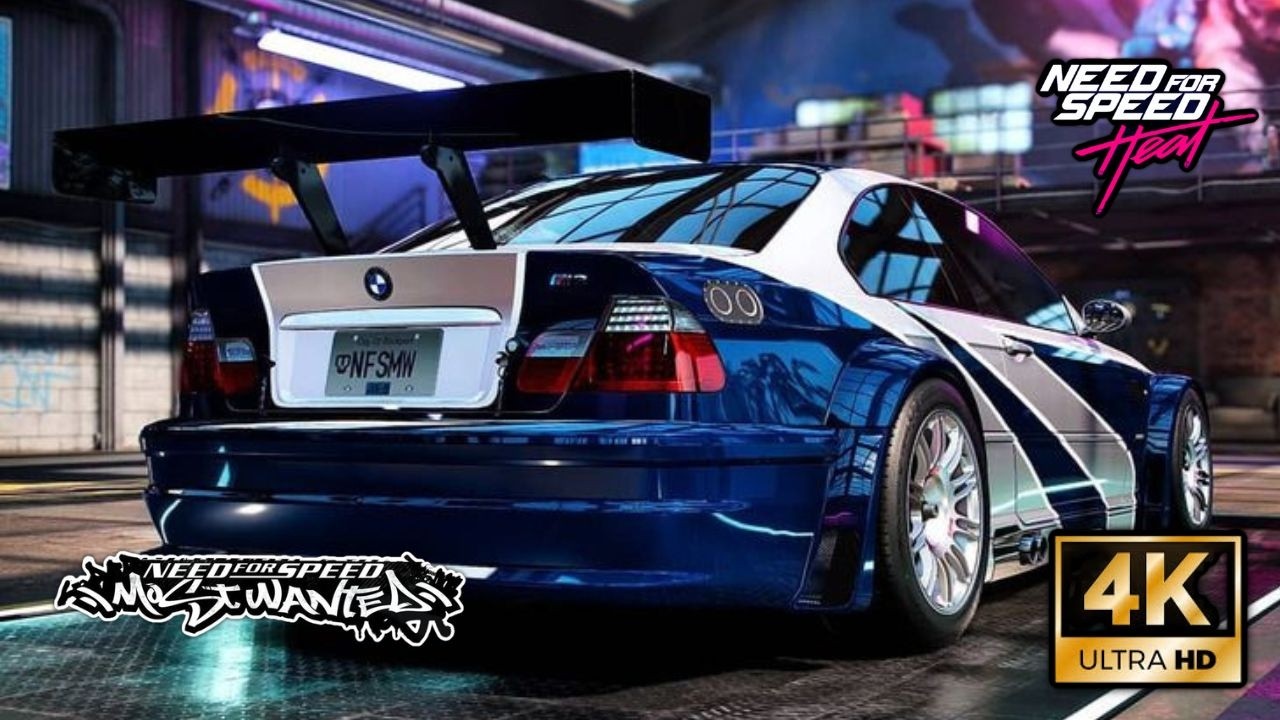 BMW M3 GTR Pure Exhaust Sound-Midnight Free Roam(4k 60FPS ASMR)