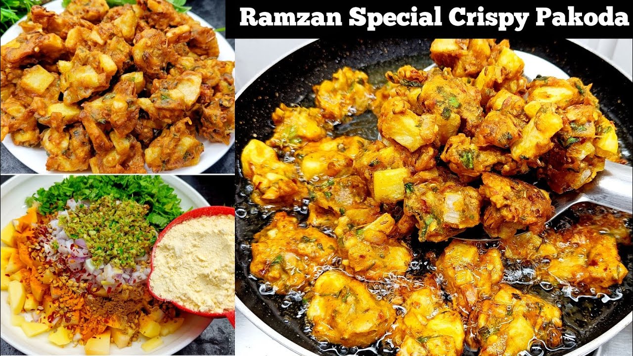 New Crispy Pakoda Recipe (Ramzan Special) | Street Style Aloo Pyaz Pakoda | Iftar Special Snacks 