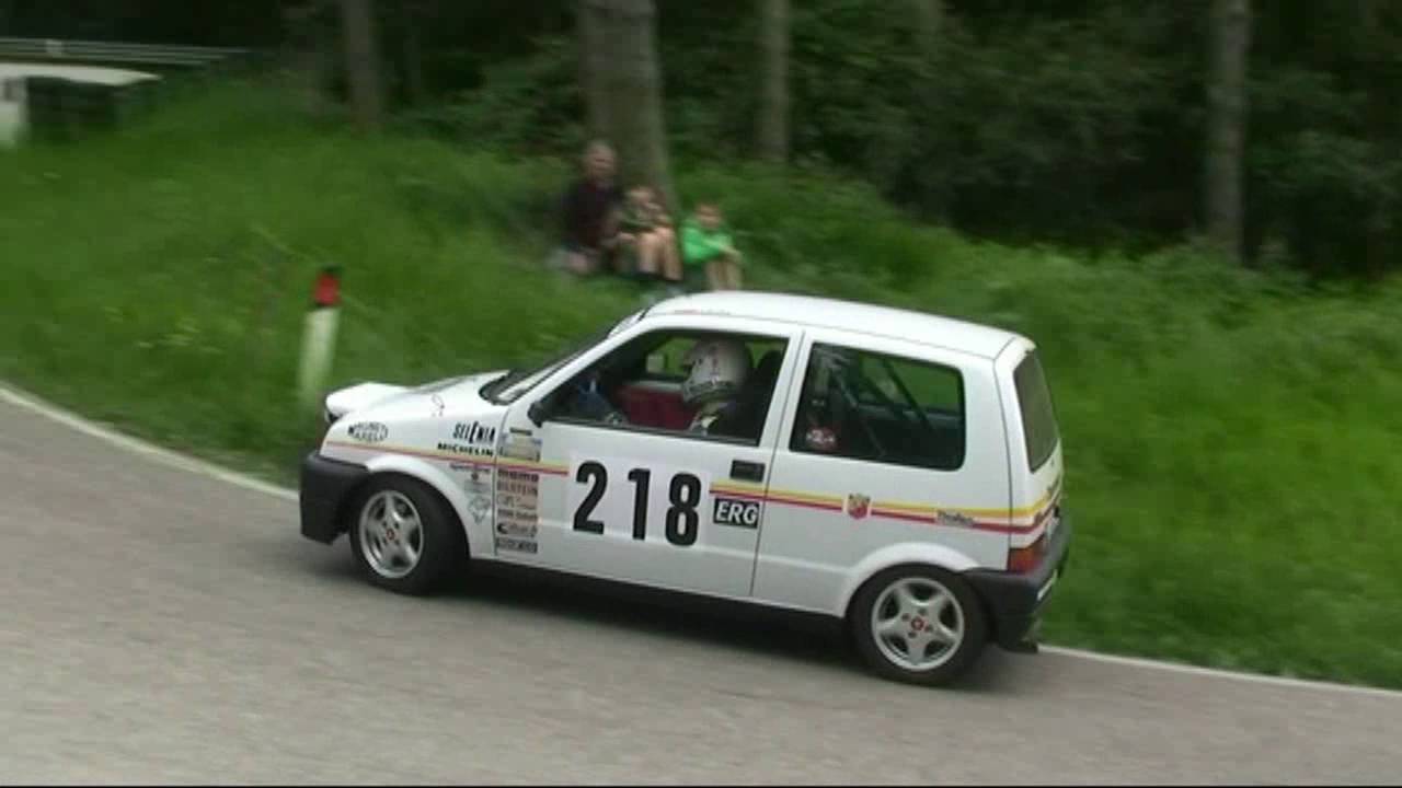 SCARPERIA GIOGO 2016 STEFANO BARTOLONI FIAT CINQUECENTO TROFEO