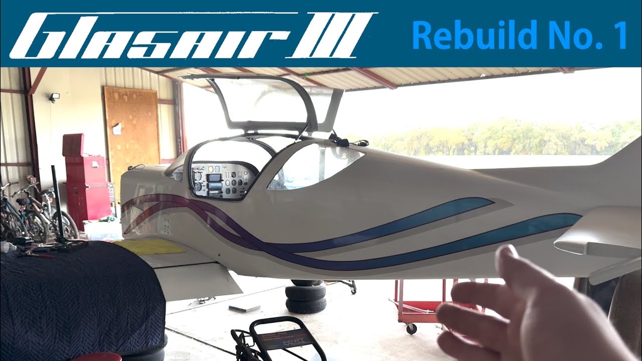 Glasair III - Rebuild BEGINS - Gear Work & Organizing