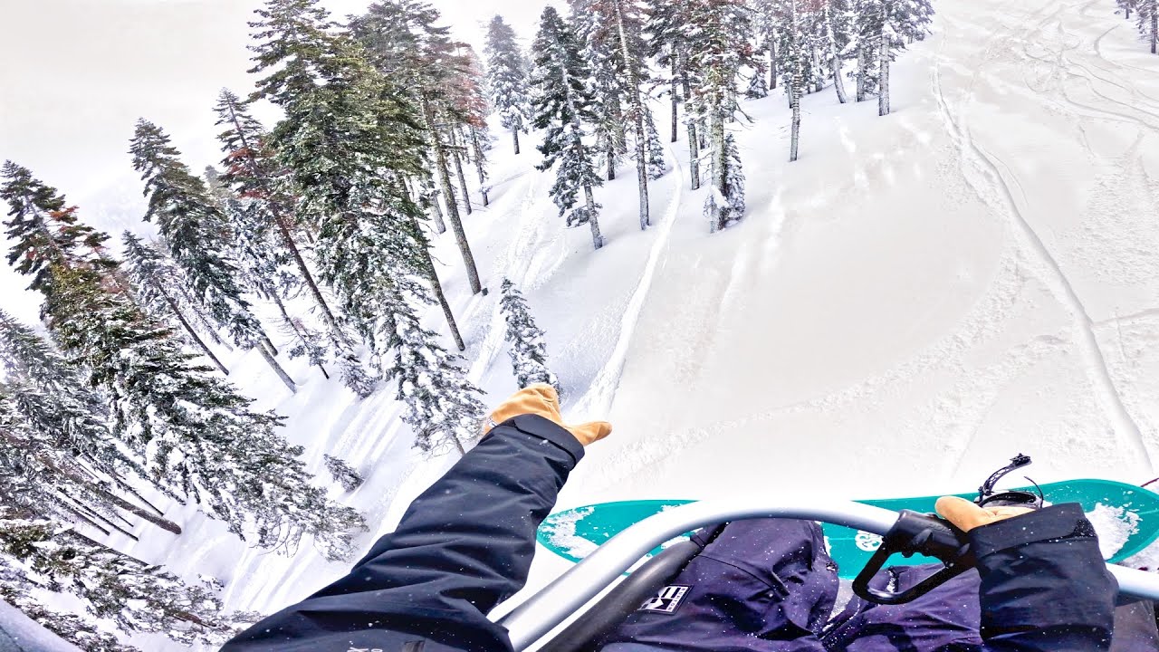 POV: EPIC POWDER DAY at PALISADES, TAHOE 🔥