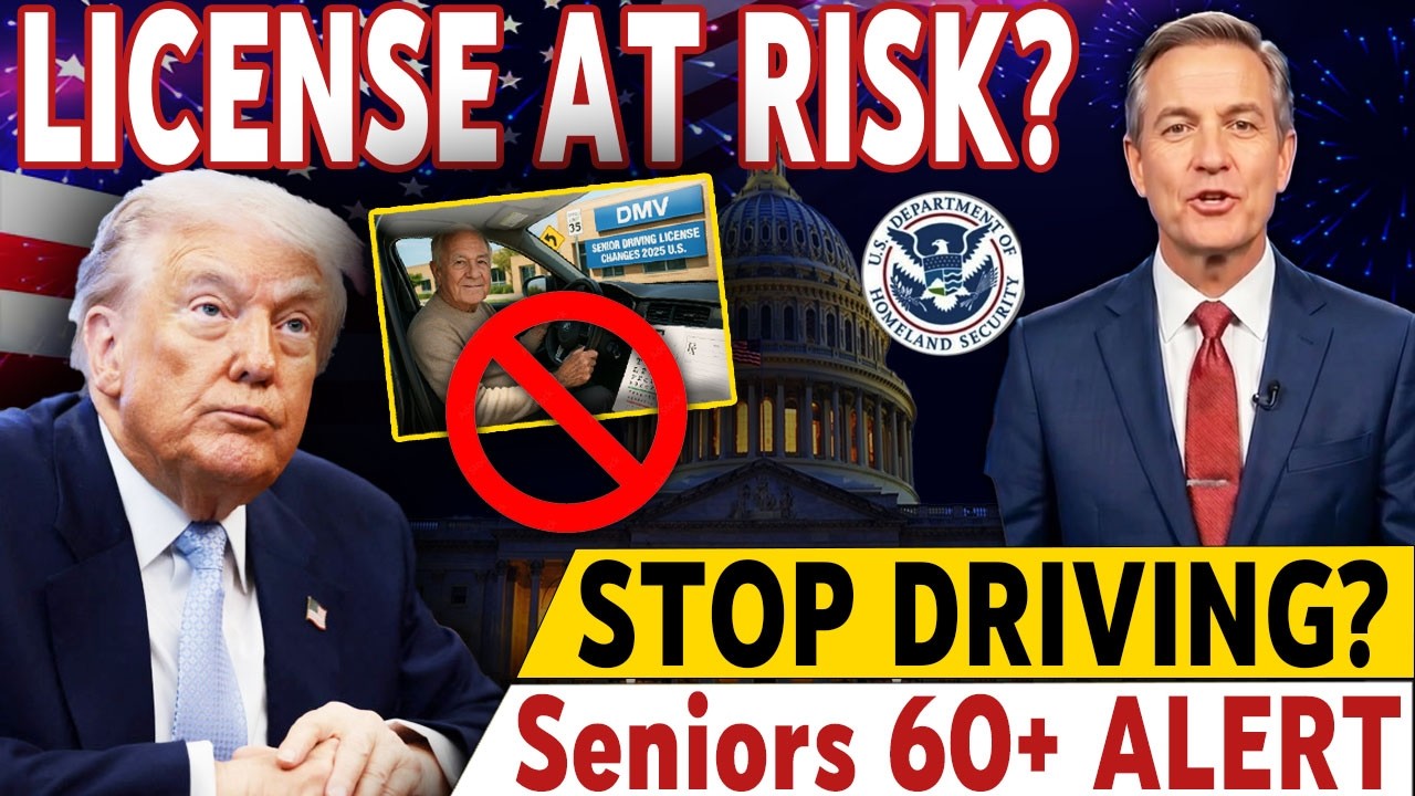 🚨 NEW DMV Rule for Seniors 60+ &mdash; Drivers Could Face Major Changes in 2026!