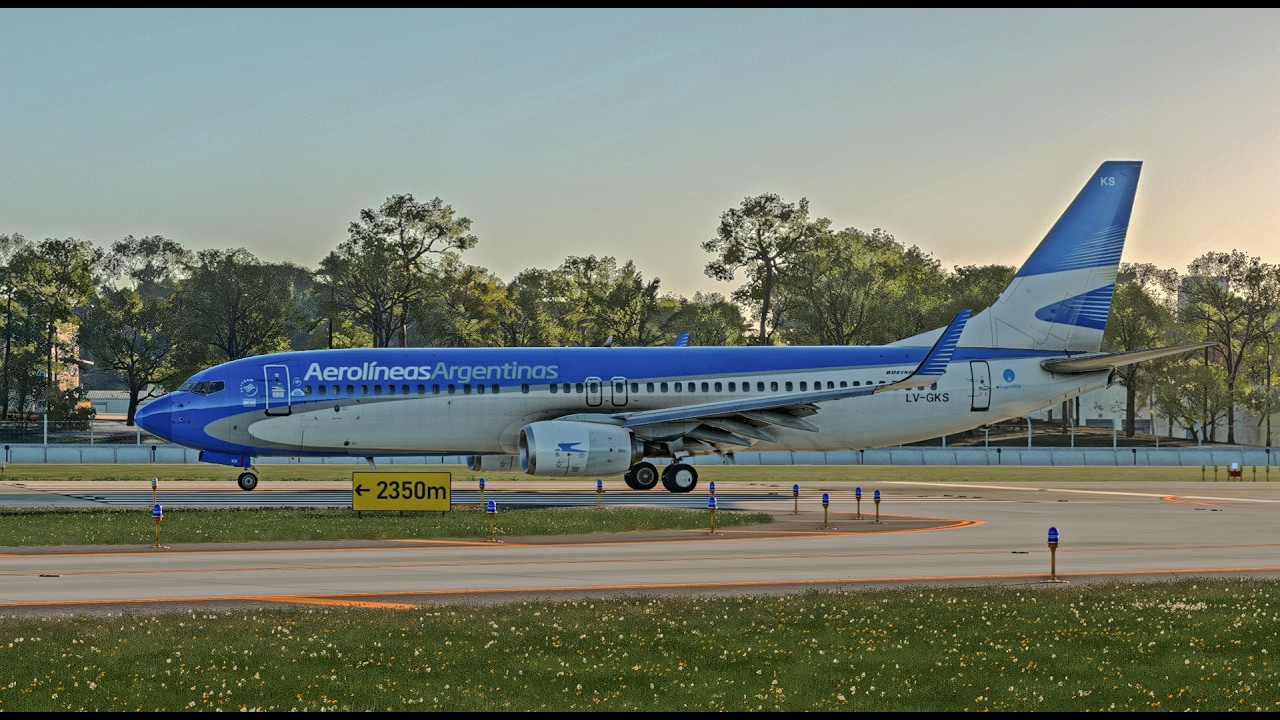 [FS2024] | SABE - SAME - SABE | PMDG 737-800 Aerolíneas Argentinas | VATSIM