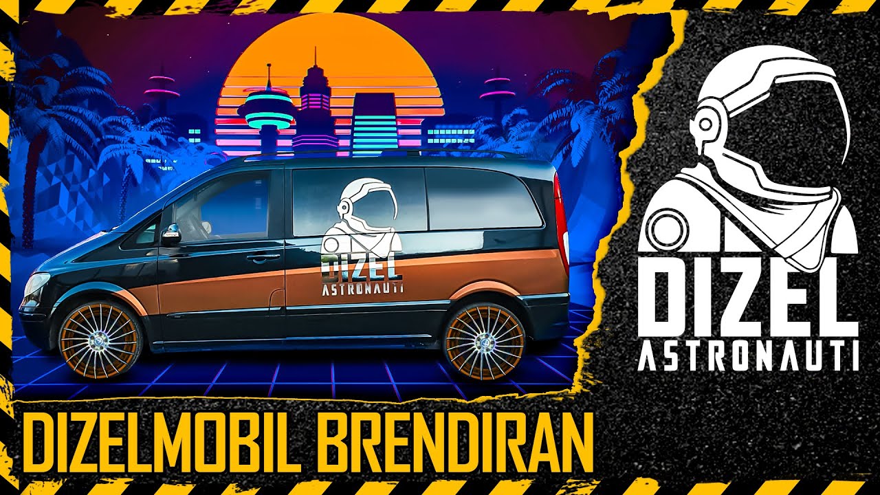 BRONZA + CHROME KOMBINACIJA / BRENDIRANJE / BN AUTO FOLIJE /// DIZELMOBIL PROJEKAT 005 ///