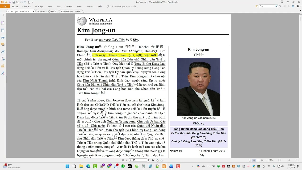 24-BÍ MẬT TUỔI THẬT CỦA KIM JONG UN BẮC TRIỀU TIÊN LÀ GÌ?