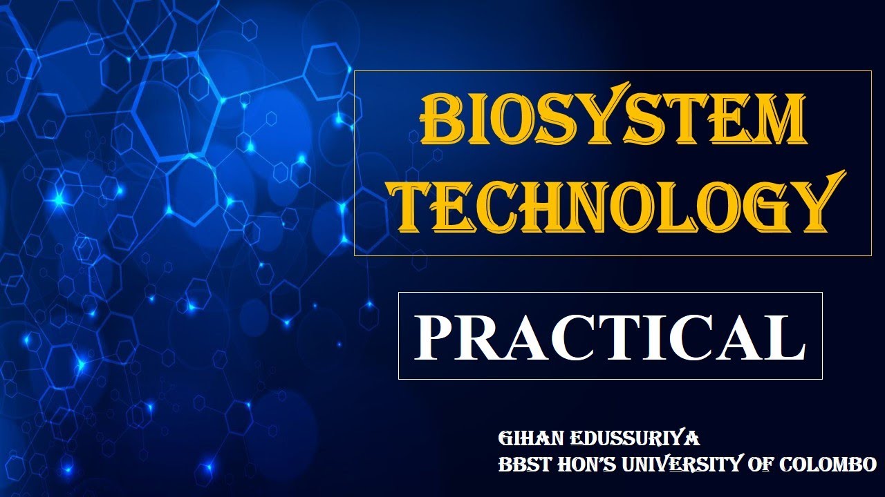 BST Practical 2022 / 2021 Gihan Edussuriya