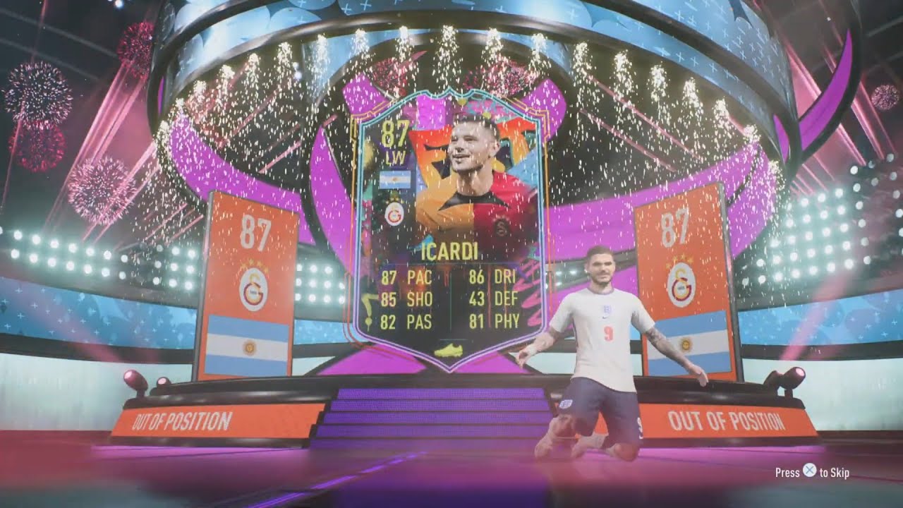 COMPLETING MAURO ICARDI OUT OF POSITION SBC!