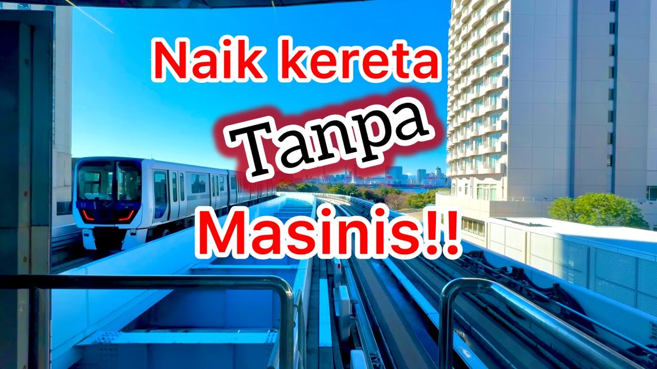 Naik kereta di jepang