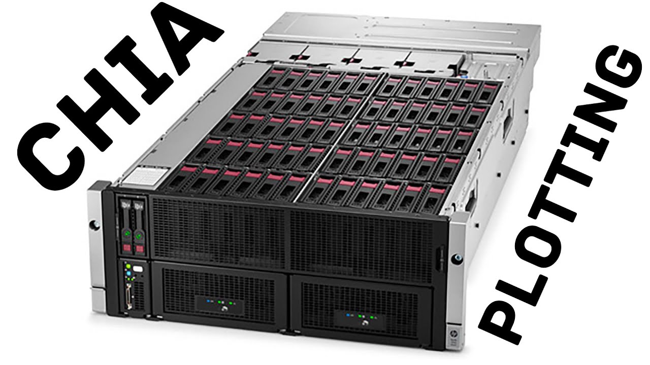 HPE APOLLO 4500 gen9 - самый бюджетный сервер высокой плотности хранения ваших ПЛОТОВ CHIA COIN