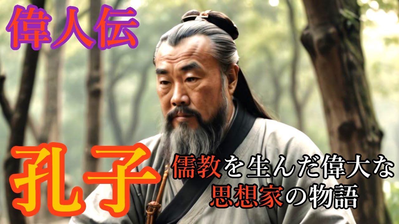 【偉人伝】孔子の生涯～儒教を生んだ偉大な思想家の物語～