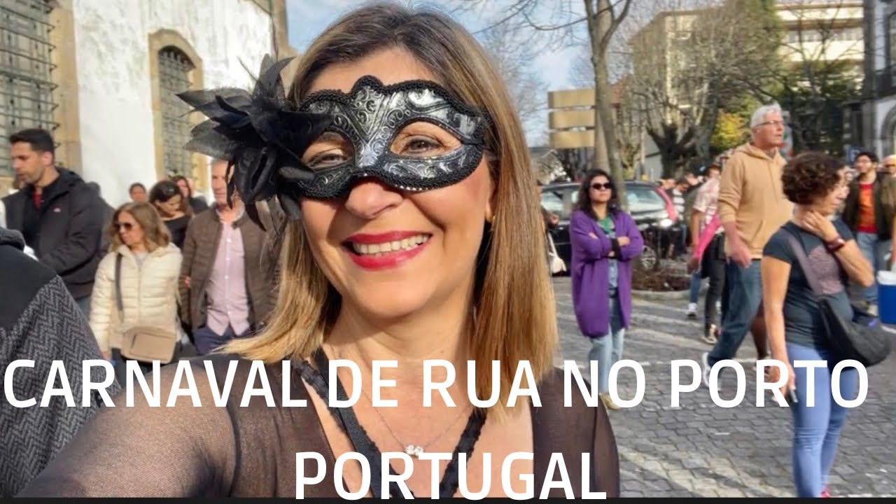 Carnaval de rua no Porto em Portugal 🇵🇹,@eliseteborgesyoutobe