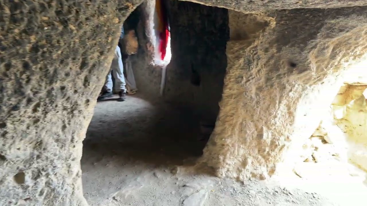 Time to visit jhong cave upper Mustang
