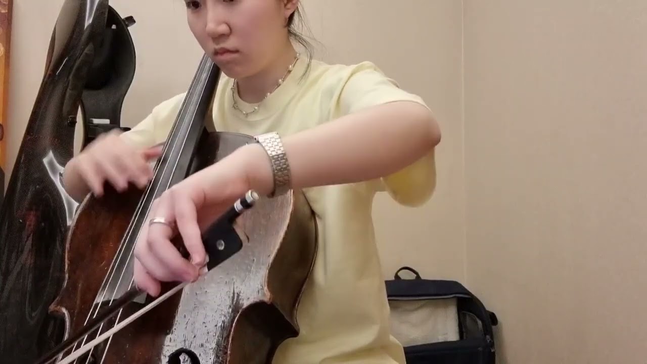 [Popper cello etude no.25] Etude with me + run through