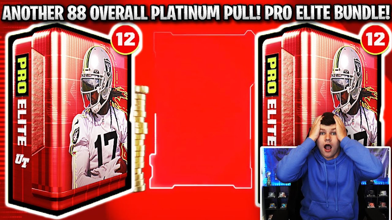 ANOTHER 88 OVERALL PLATINUM PULL! PRO PLATINUM BUNDLE! | MADDEN 23 ULTIMATE TEAM