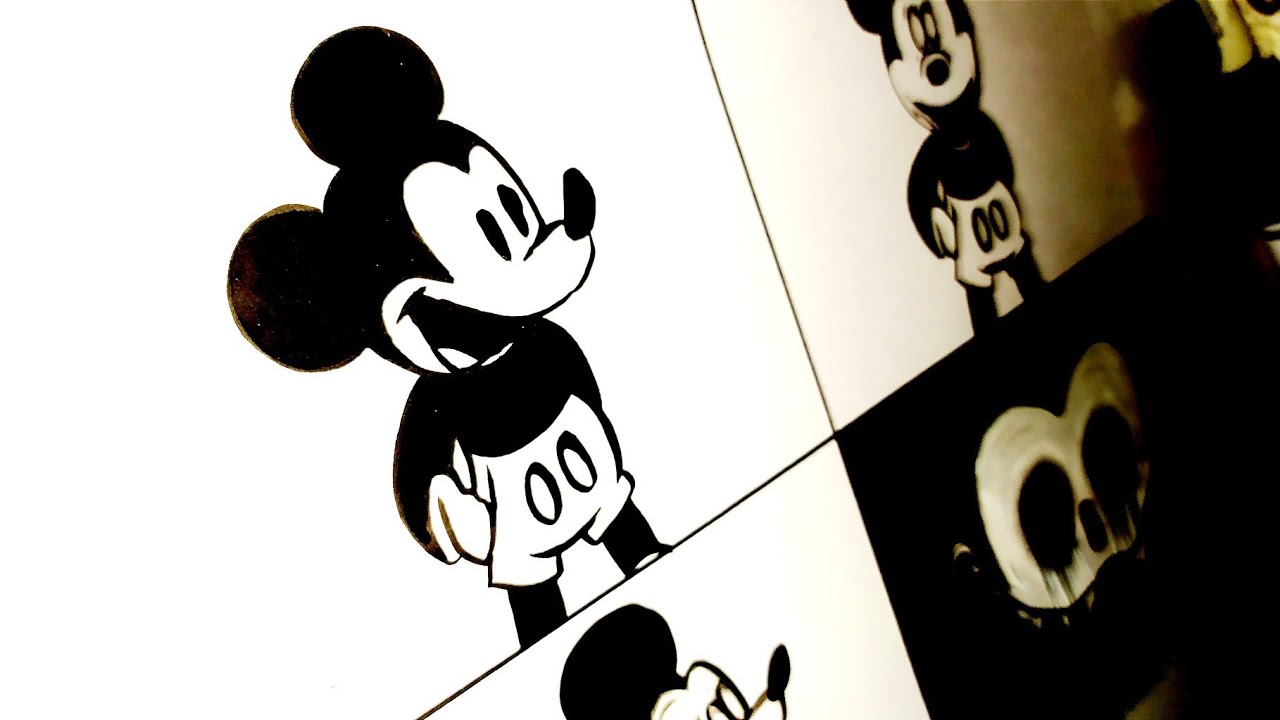 Pagguhit ng MICKEY MOUSE LAHAT NG Yugto | Friday Night Funkin '(FNF MOD)
