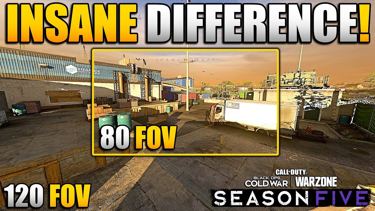 Console Needs a Field of View Slider for Warzone | Differences in FoV are Insane!