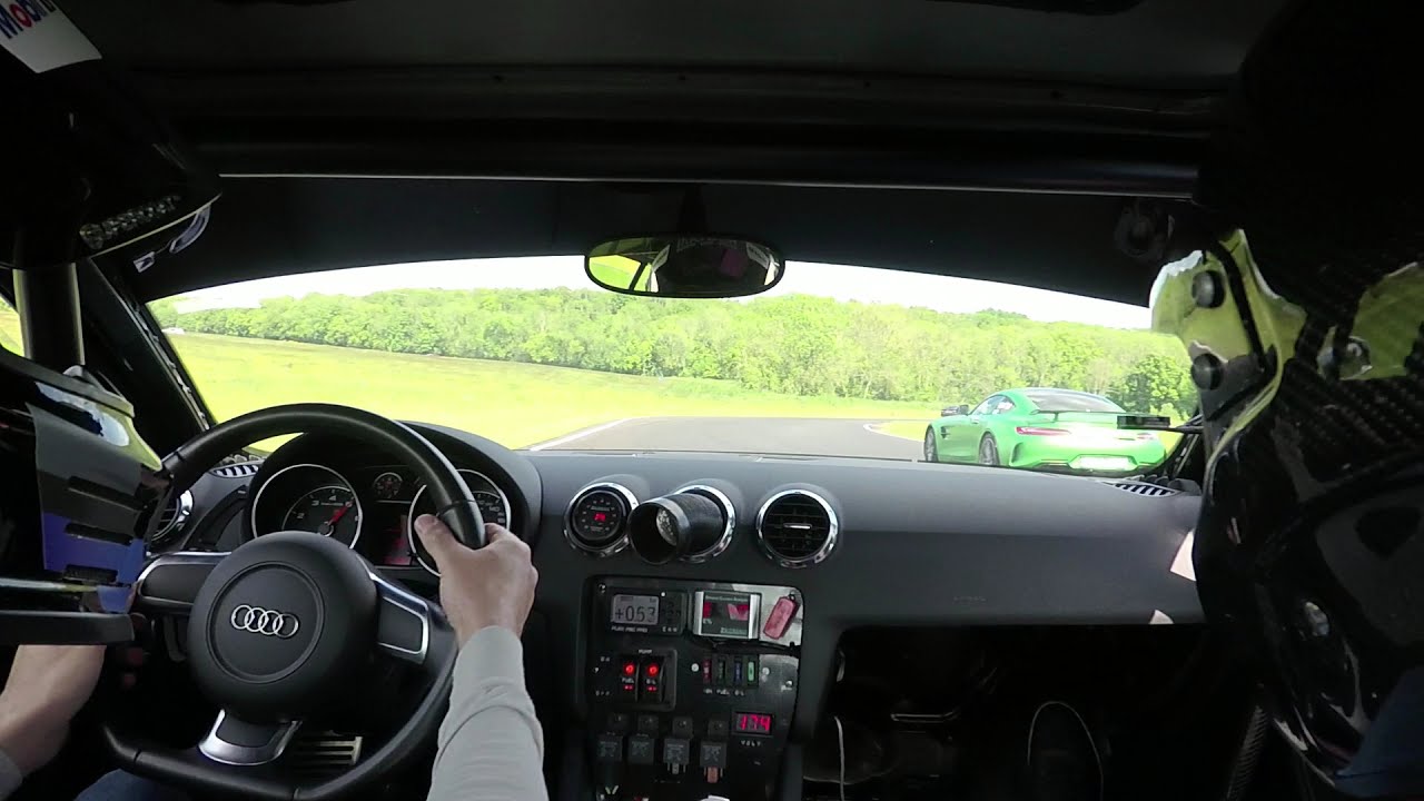 les Ecuyers AUDI TT ERP 😈 Best lap 1m54 + battle AMG GT