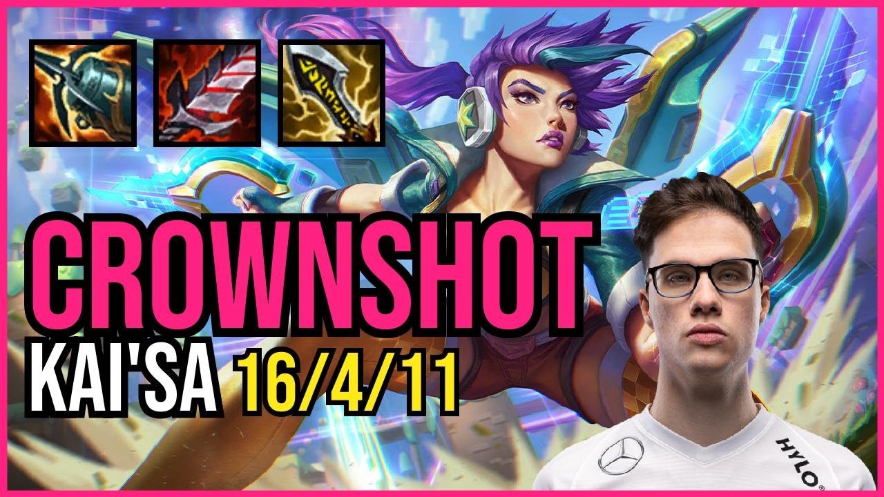 CROWNSHOT - KAI'SA vs. SAMIRA ADC | EUW GRANDMASTER | PATCH 10.25