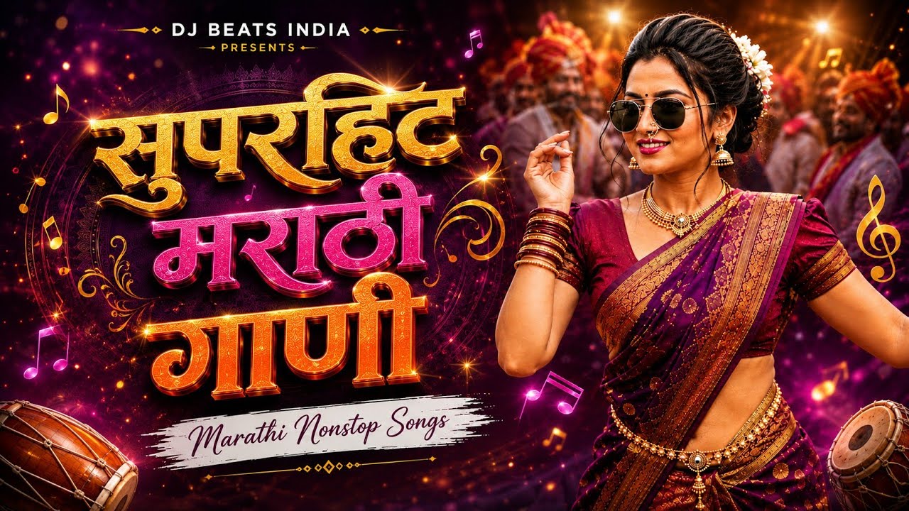सुपरहिट मराठी गाणी | Marathi DJ Songs Nonstop | Trending DJ Mix 2026 | DJ Beats India