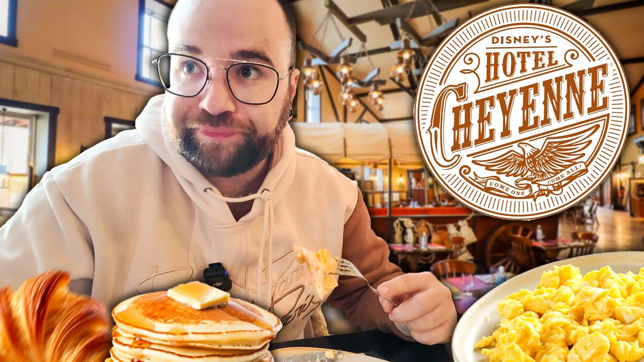 LE PETIT DÉJEUNER DU CHEYENNE EST PAS MAL à DISNEYLAND