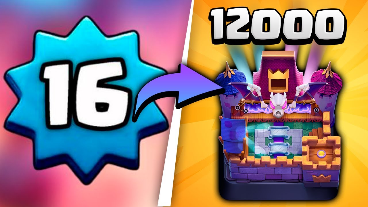 La FORMA FACIL de LLEGAR a 12000 COPAS en Clash Royale